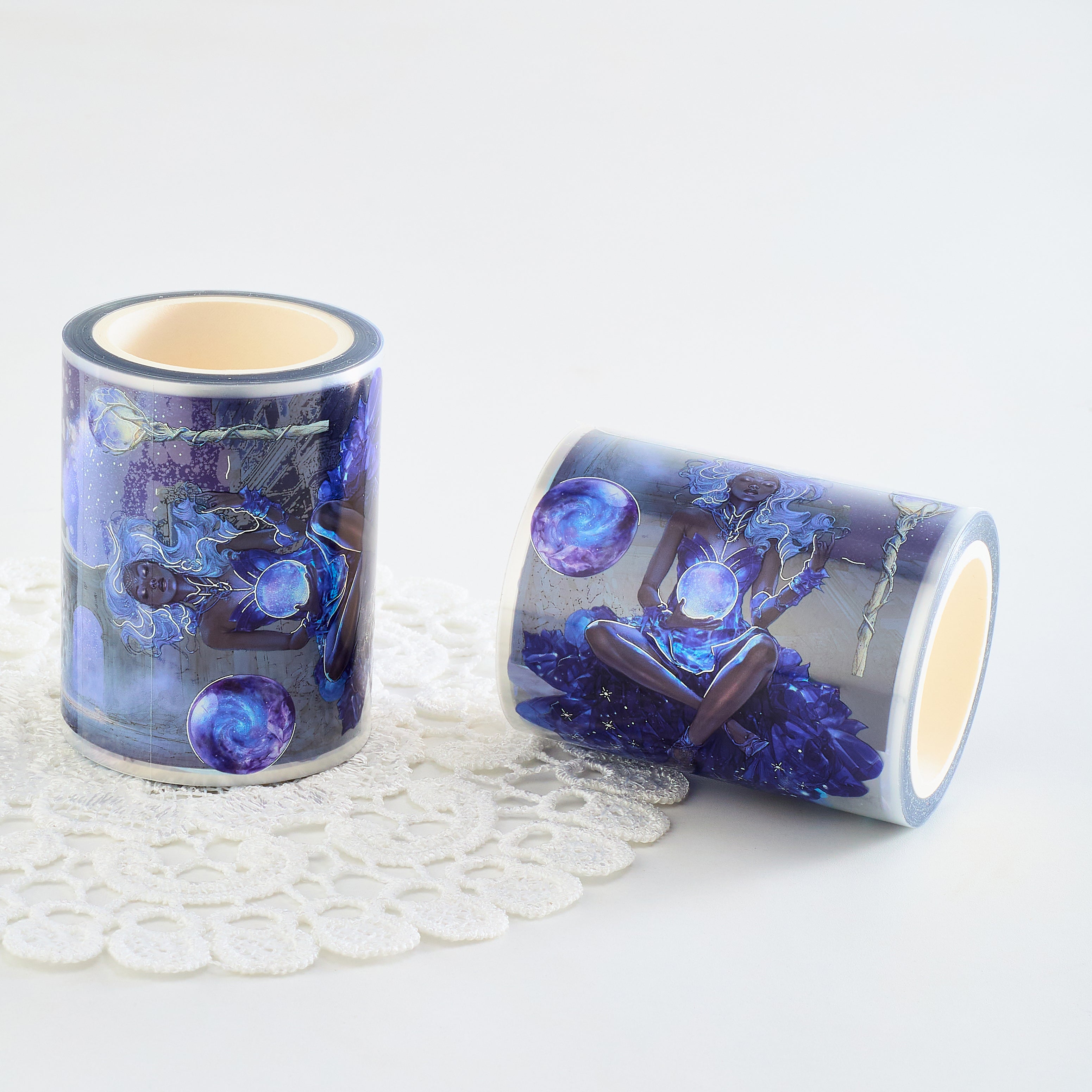Shiimmer Night Priestess PET Tape 6cm x 1.25m
