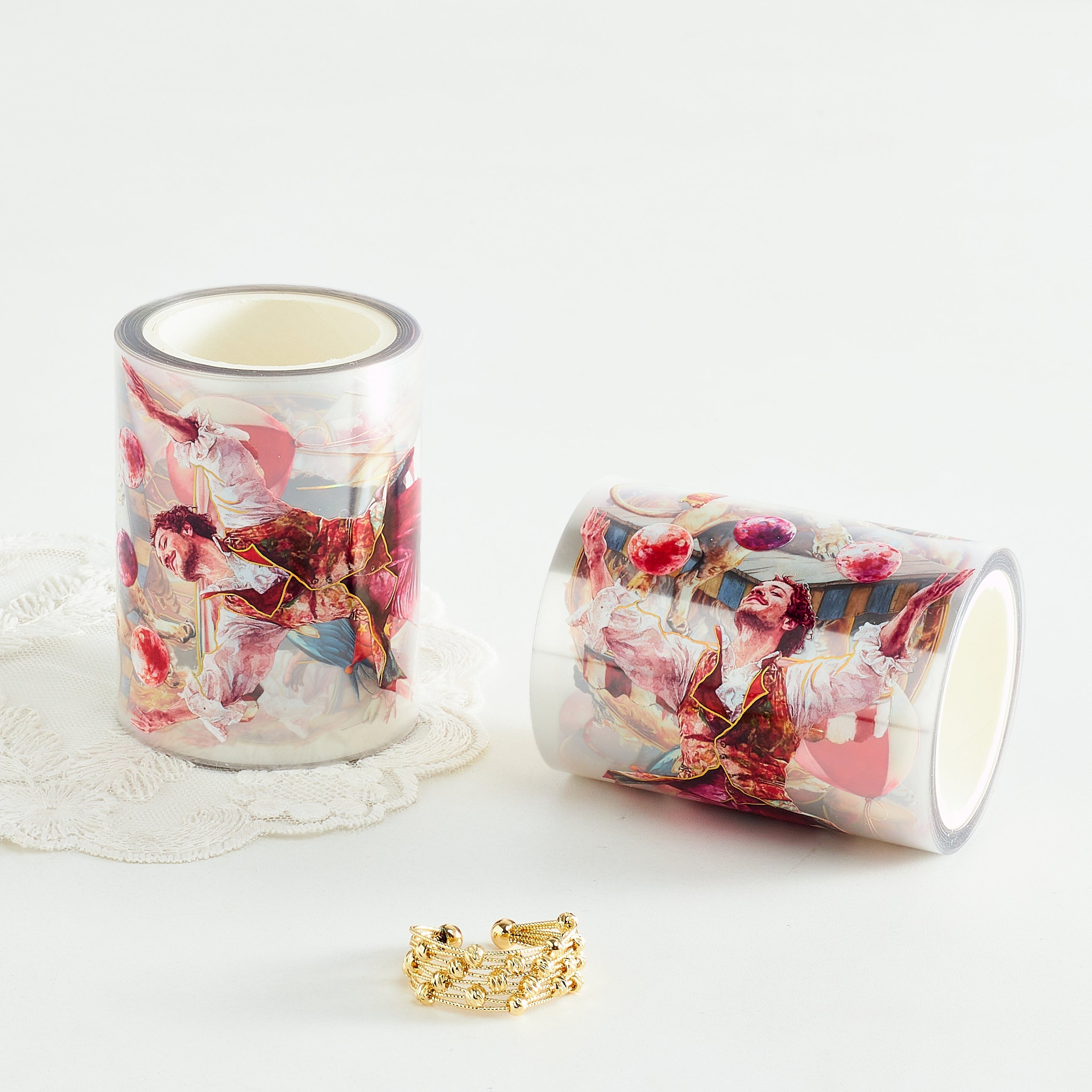 Shiimmer Acrobat & Animals PET Tape 6cm x 1m