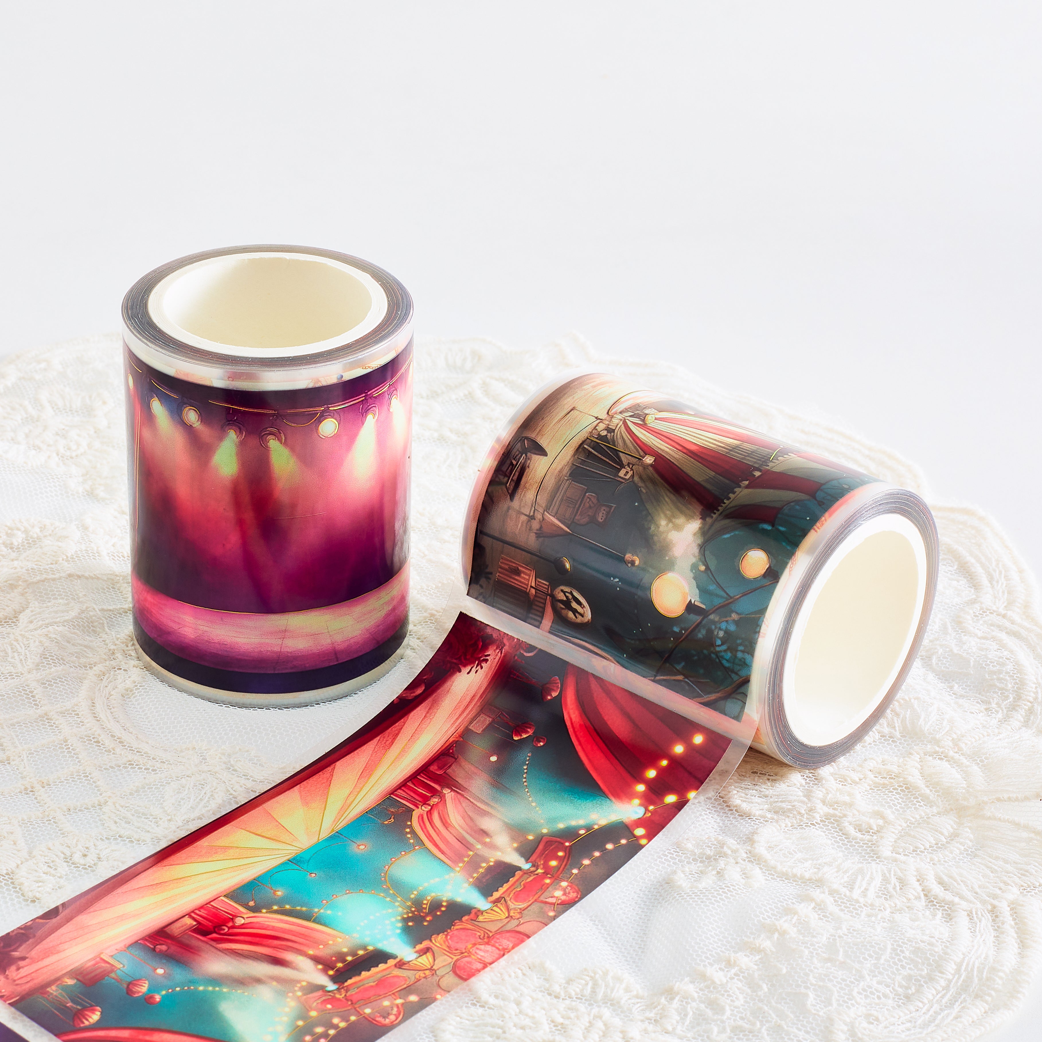 Shiimmer Circus Scene PET Tape 6cm x 1m