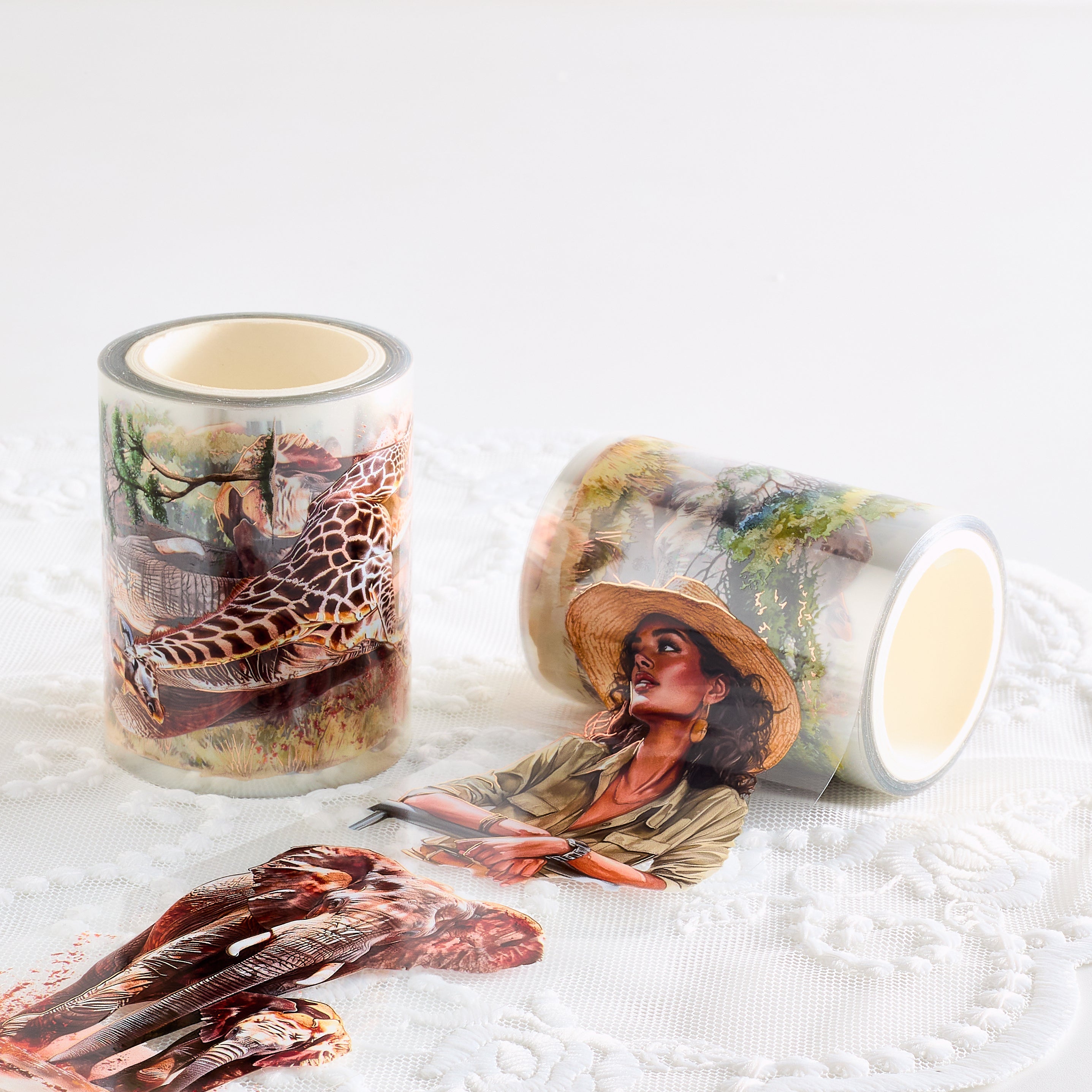 Shiimmer Giant Mammals PET Tape 6cm x 1m