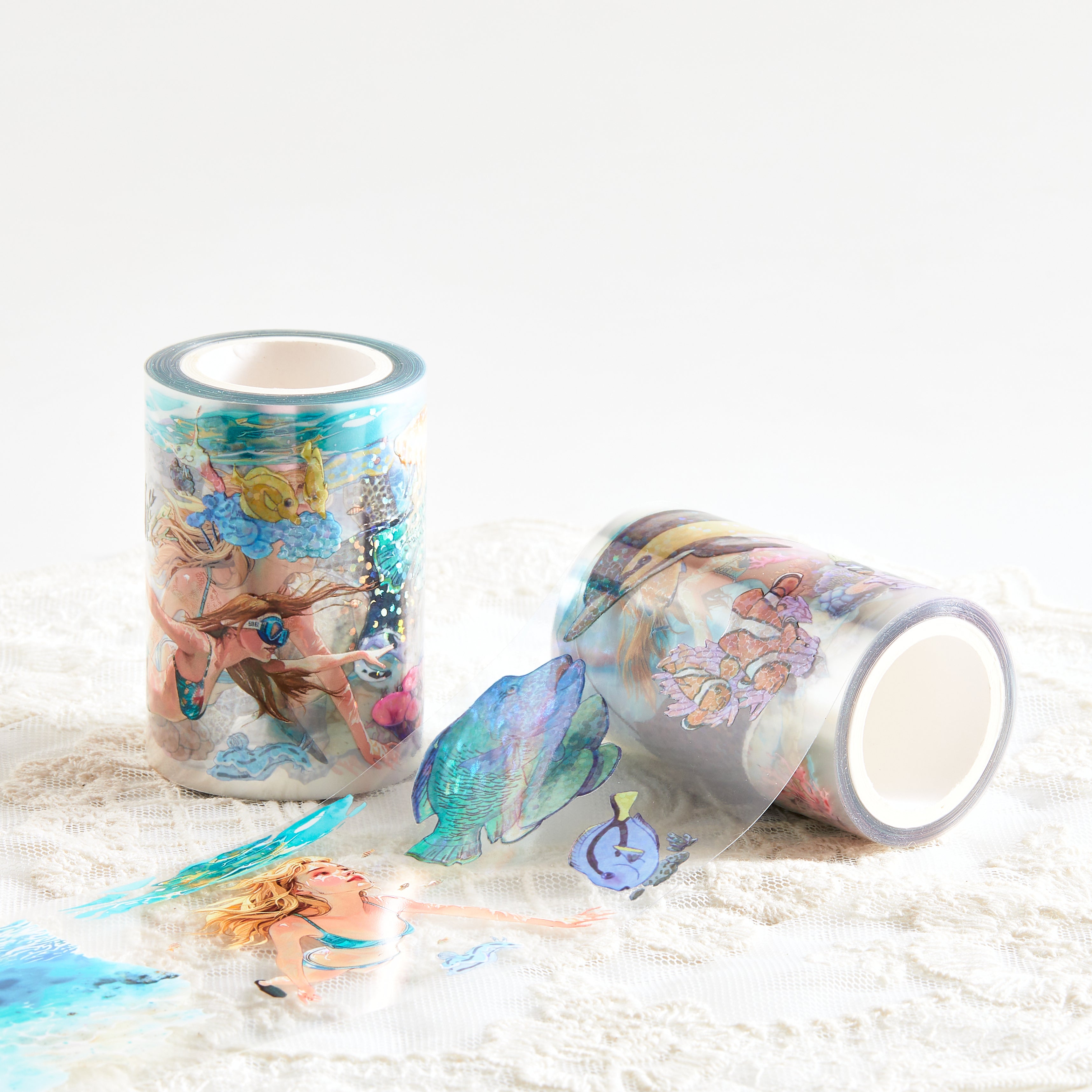 Shiimmer Sea Wandering PET Tape 6cm x 5m