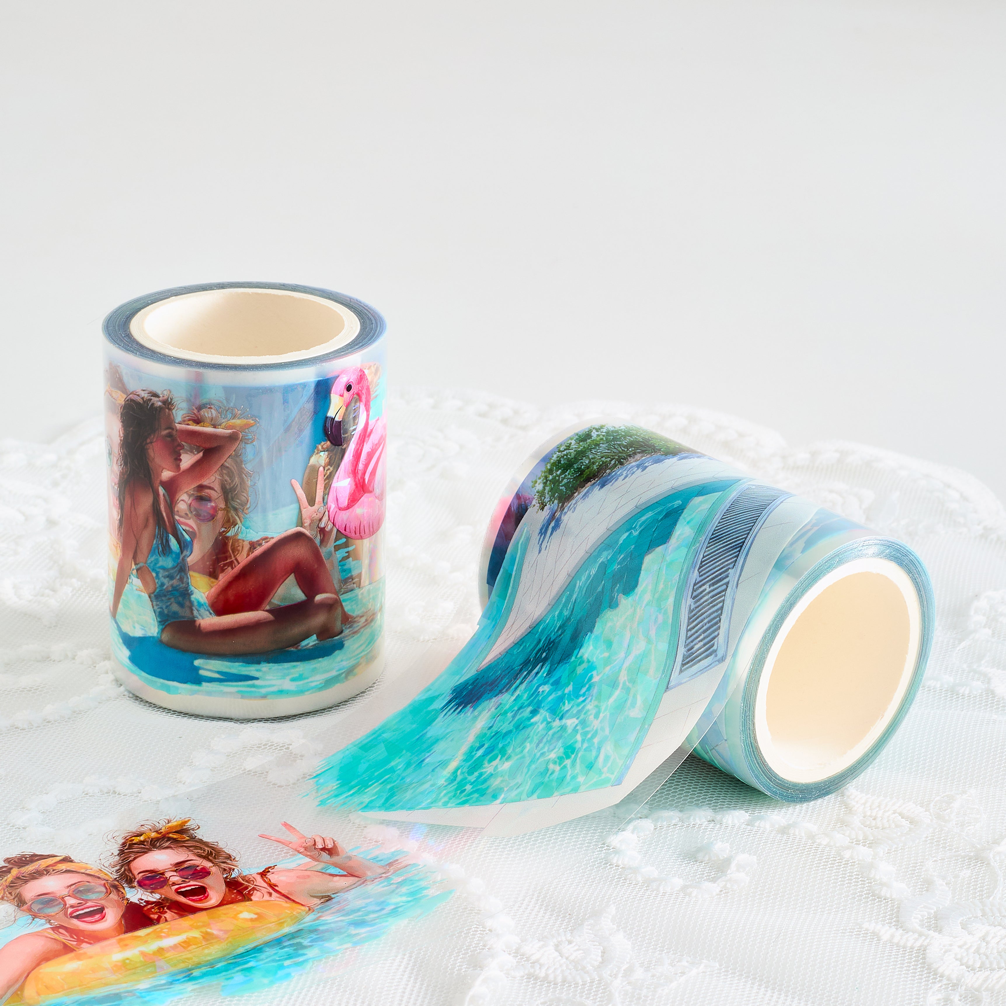 Shiimmer Splash Capture PET Tape 6cm x 1m