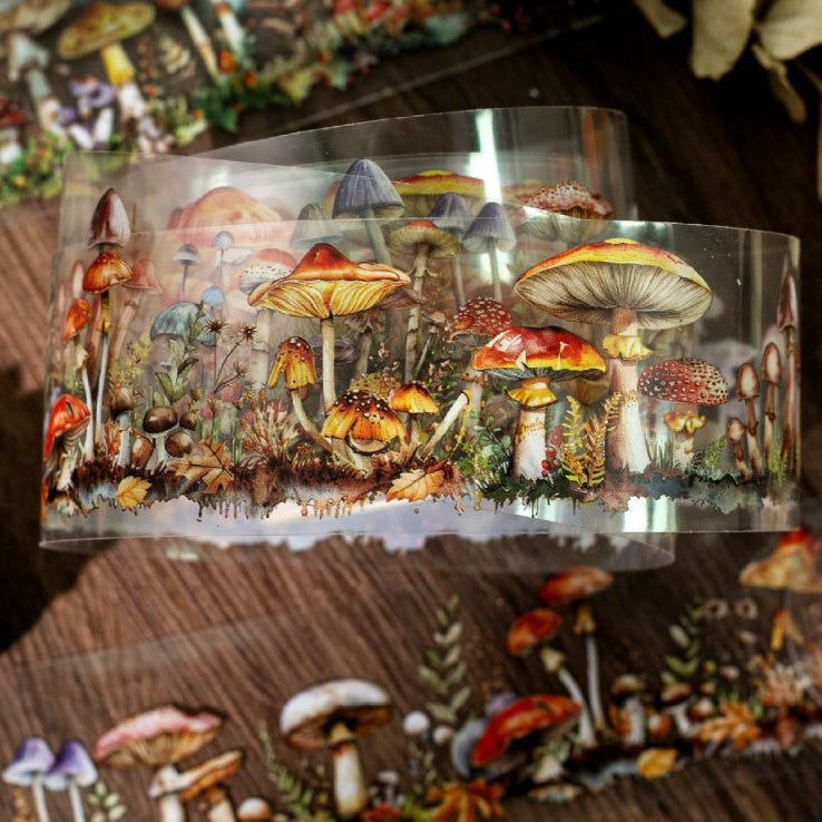 Ancient Forest PET Tape 6 Designs 4cm x 2m image 1