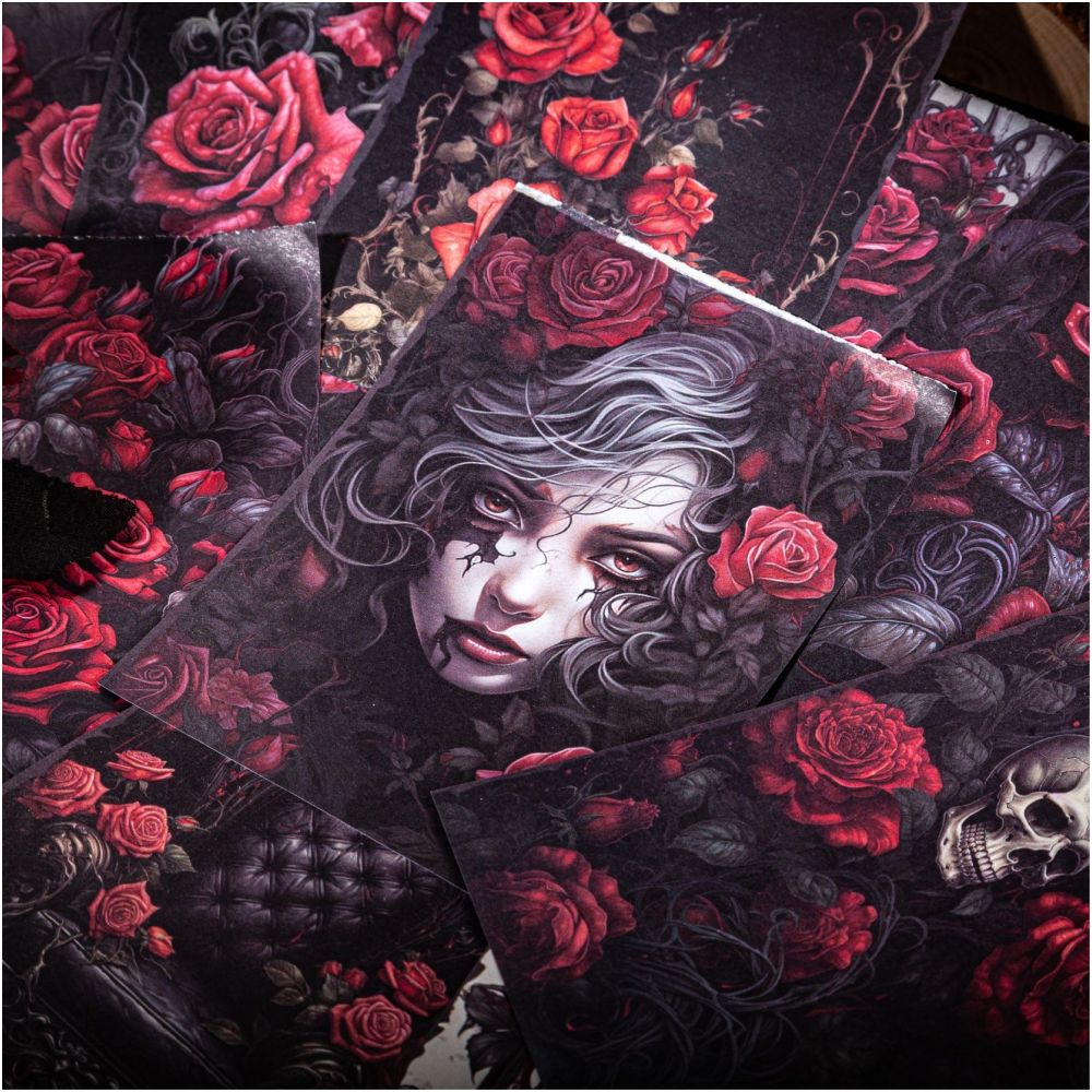 Gothic World Series Material paper 40 Sheets 3 Styles image 2