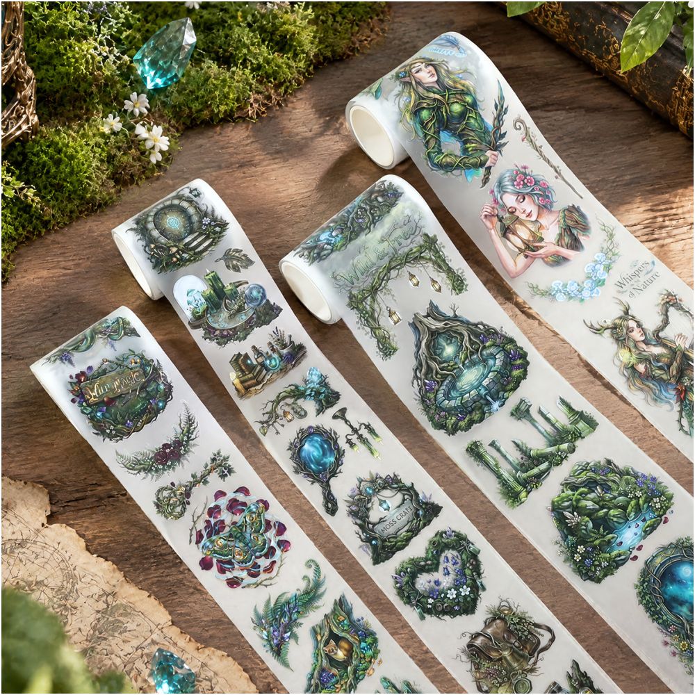 Fairy Forest Series PET Tape Set 4 Rolls image 1