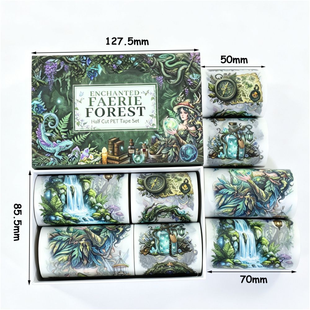 Fairy Forest Series PET Tape Set 4 Rolls image 4