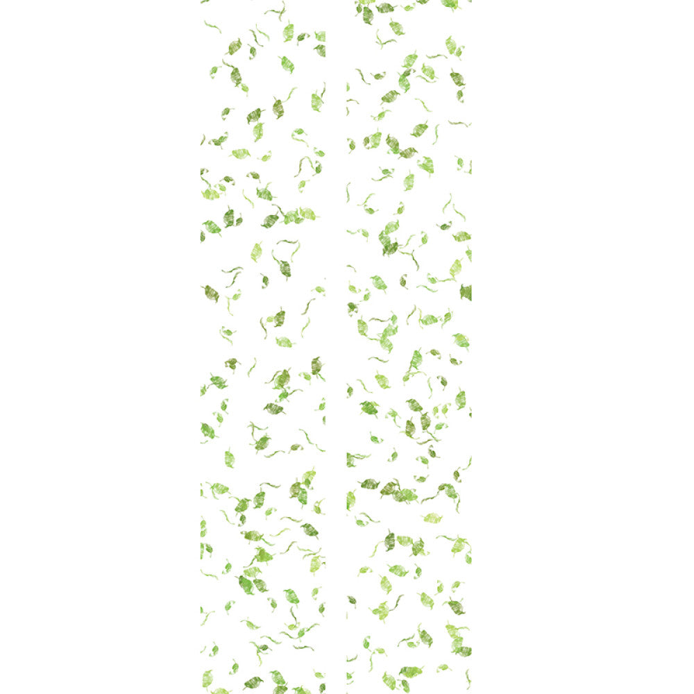 Cute homemade fence green plant leaves PET tape 7 Types