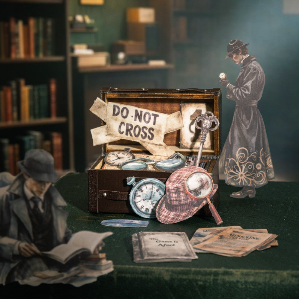 Detective Agency Series Paper Stickers 20 Sheets image 6