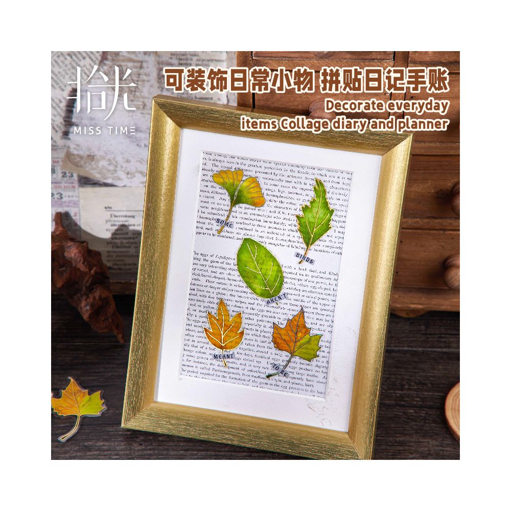 Maple Leaf Story Series PET Stickers 30 Sheets 6 Styles image 3