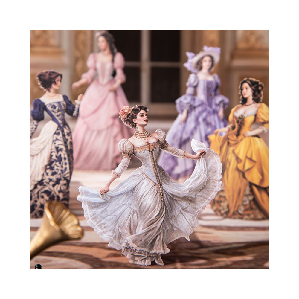 Lady s Wardrobe Series Retro Paper Stickers 4 Styles 25 Pcs image 2