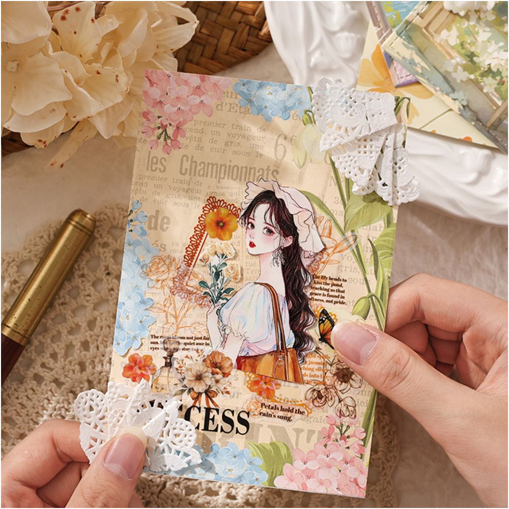 Flower Sea Series Notebook Gift Box125 pcs 2 styles image 3