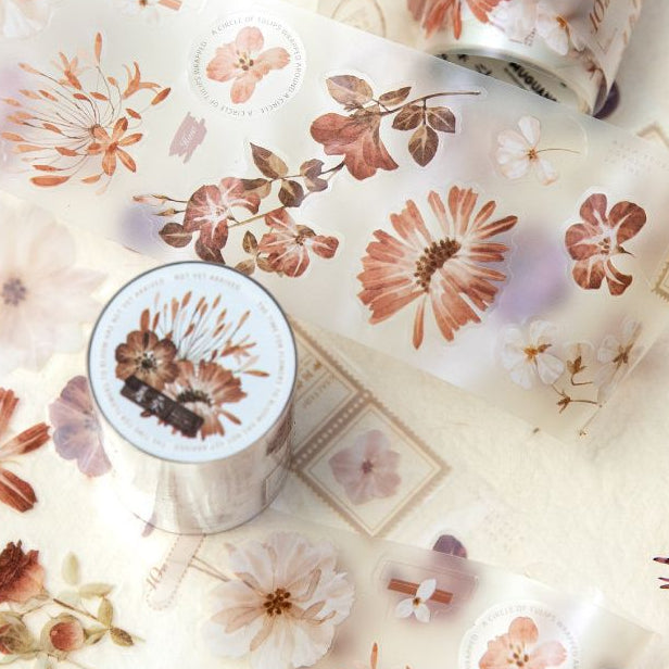 Flowering Season Series Vintage PET Tape image 0