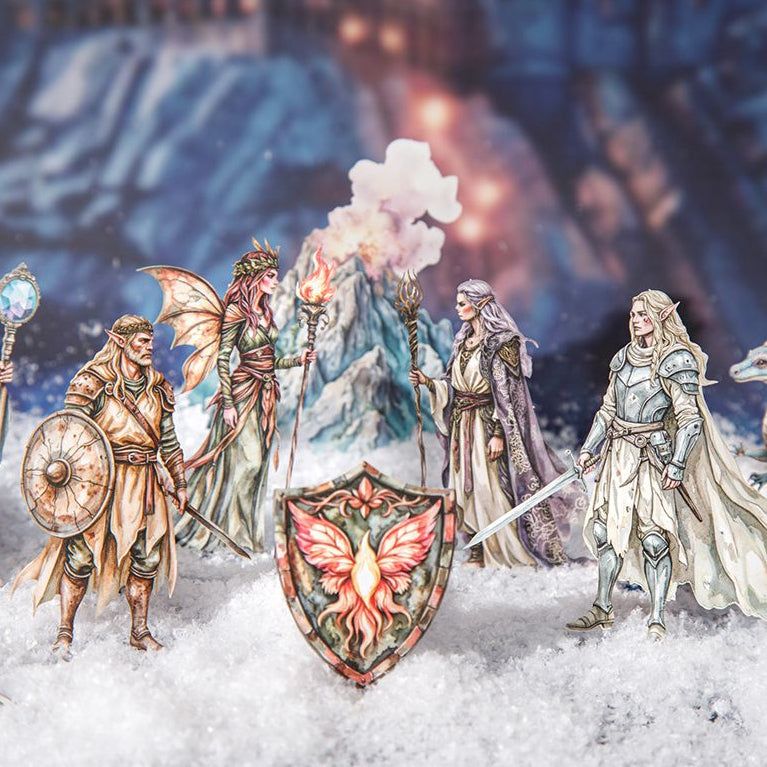 Guardian s Pact Series Character Paper Stickers 6 Styles 15 Pcs image 1