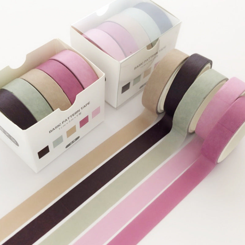 Japanese Style DIY Decorative Washi Tape Set, 3m - ViktaShop