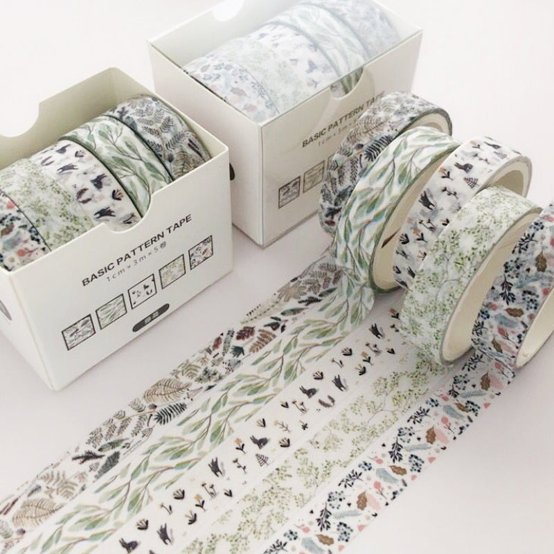 Japanese Style DIY Decorative Washi Tape Set, 3m - ViktaShop