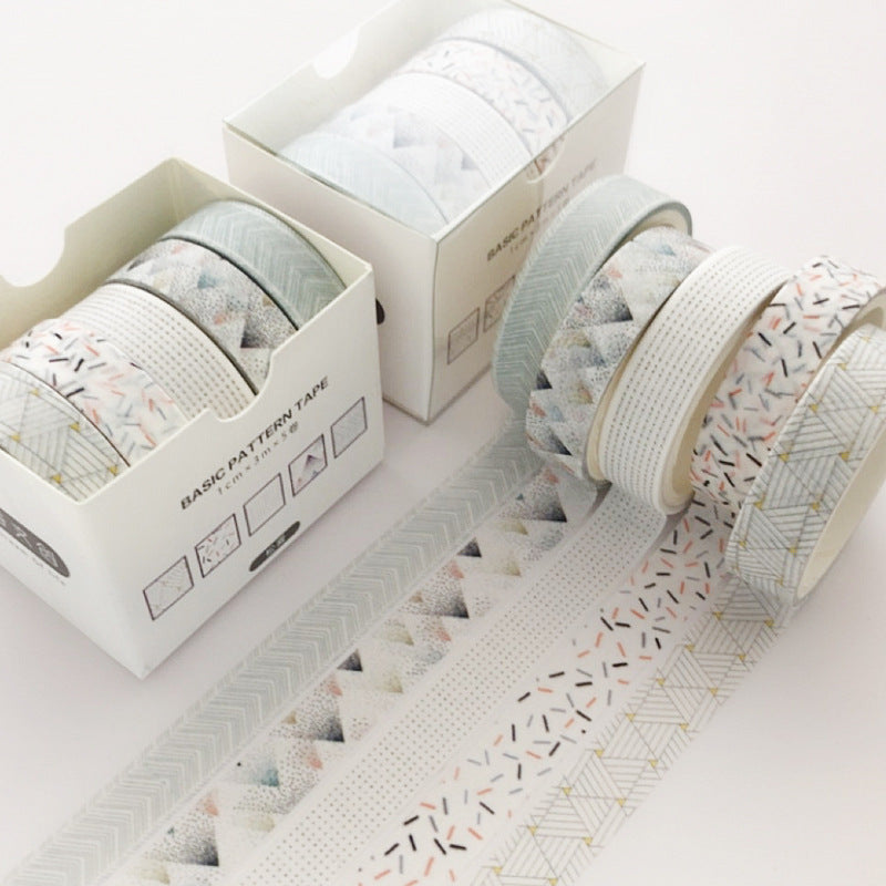 Japanese Style DIY Decorative Washi Tape Set, 3m - ViktaShop