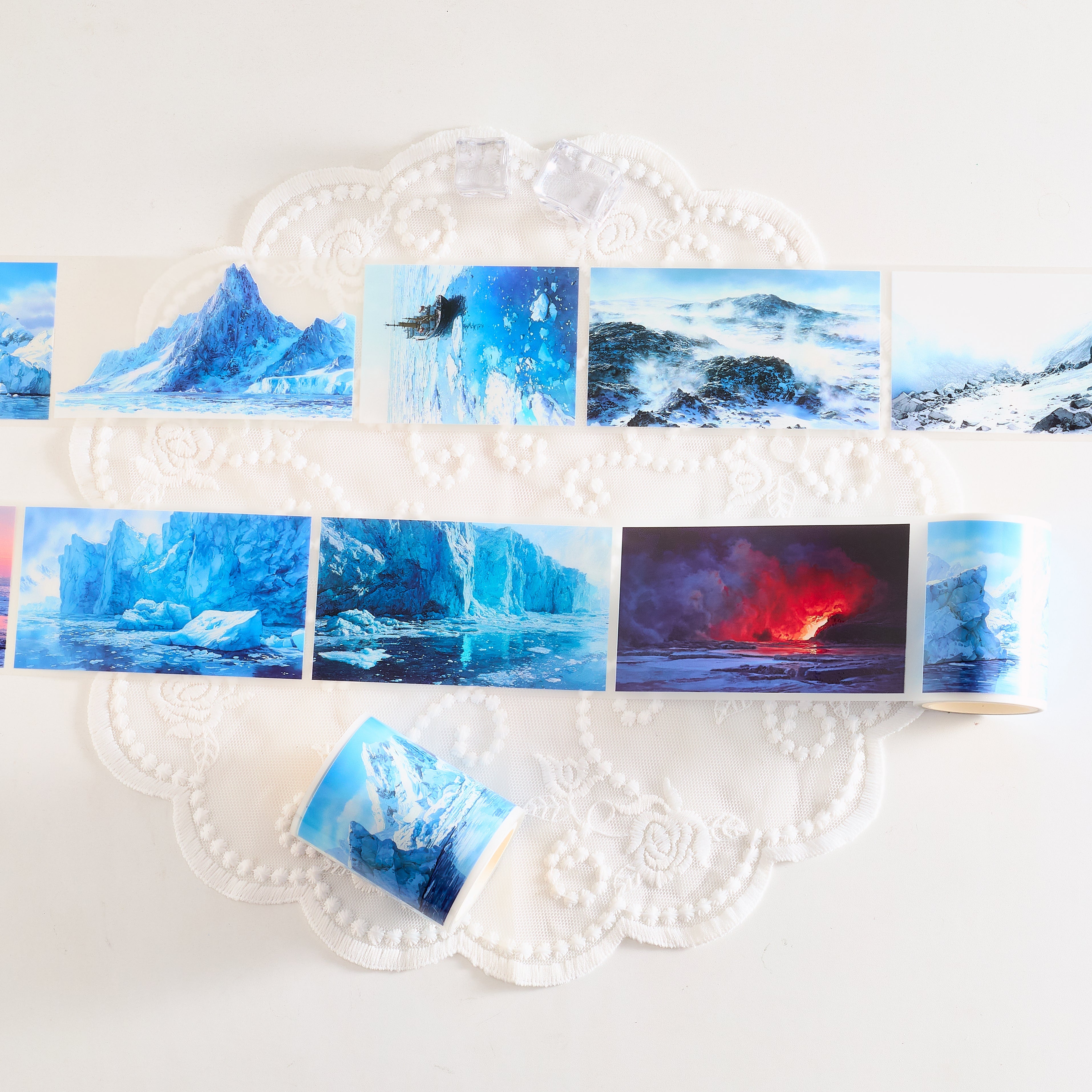 Shiimmer Frozen Field PET Tape 6cm x 1m