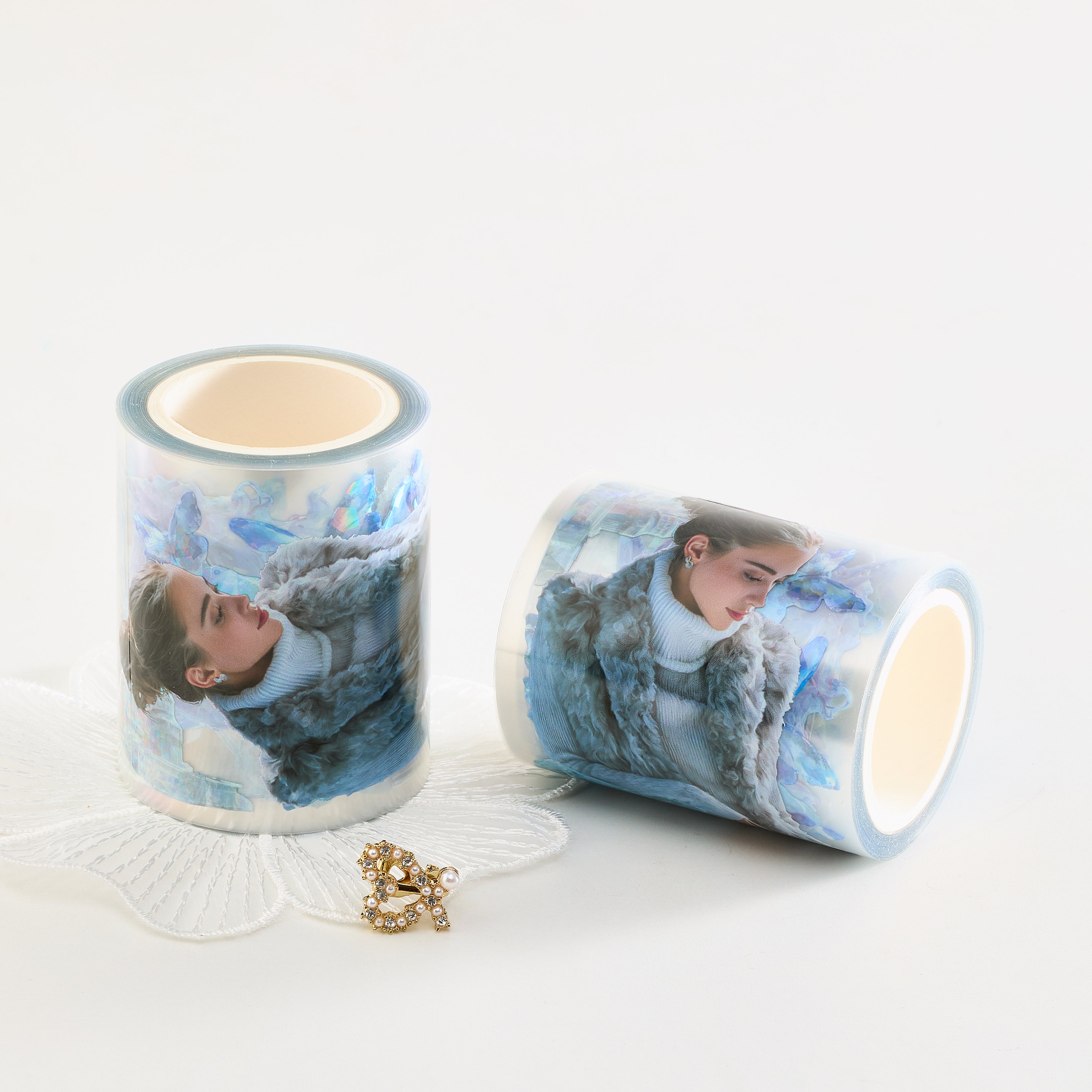 Shiimmer Ice Sculpture Gallery PET Tape Vol.1 6cm x 1m