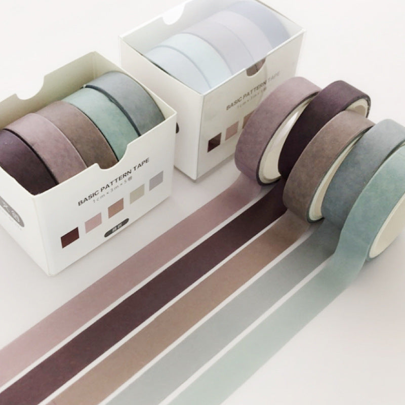 Japanese Style DIY Decorative Washi Tape Set, 3m - ViktaShop