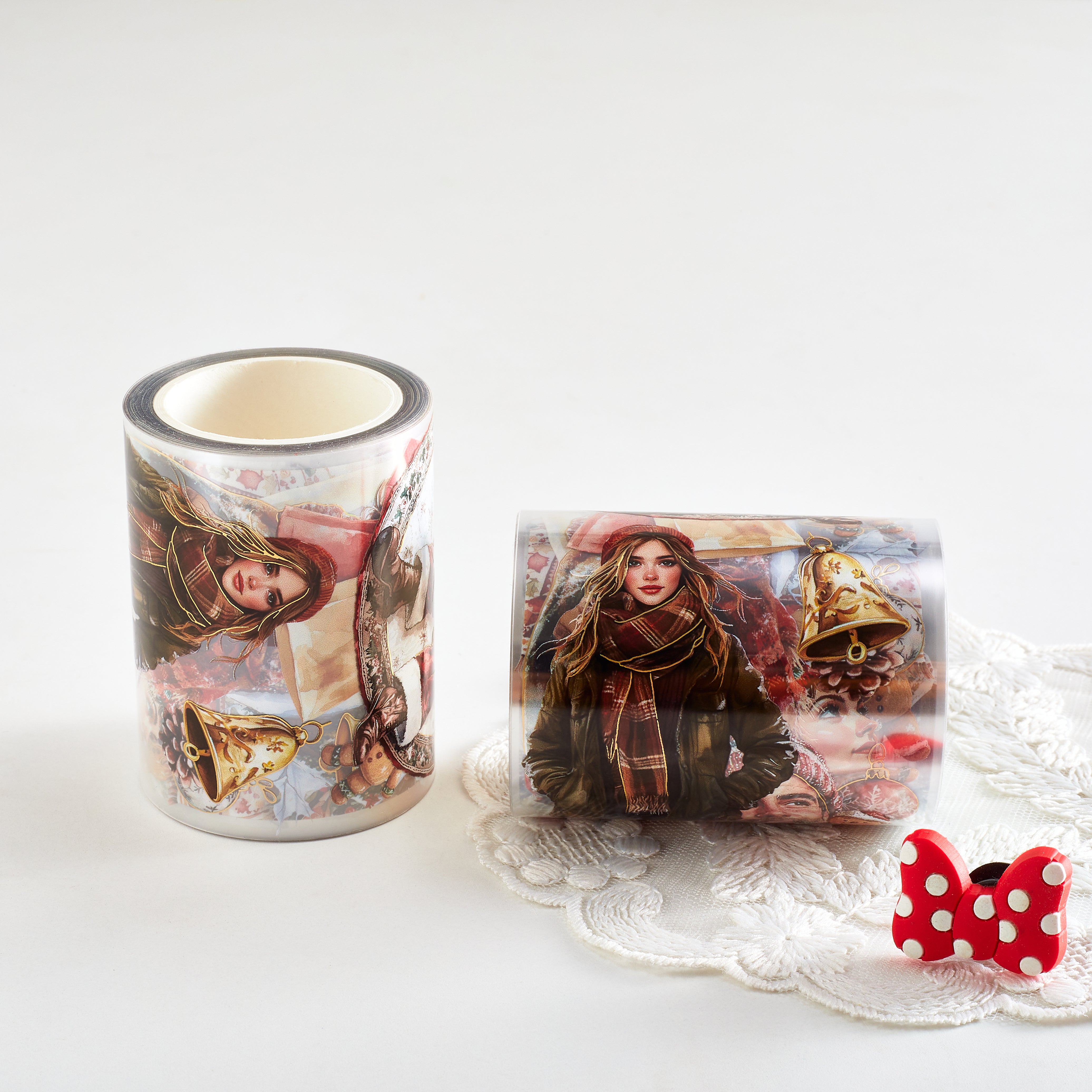 Shiimmer Christmas Outdoors PET Tape 6cm x 5m