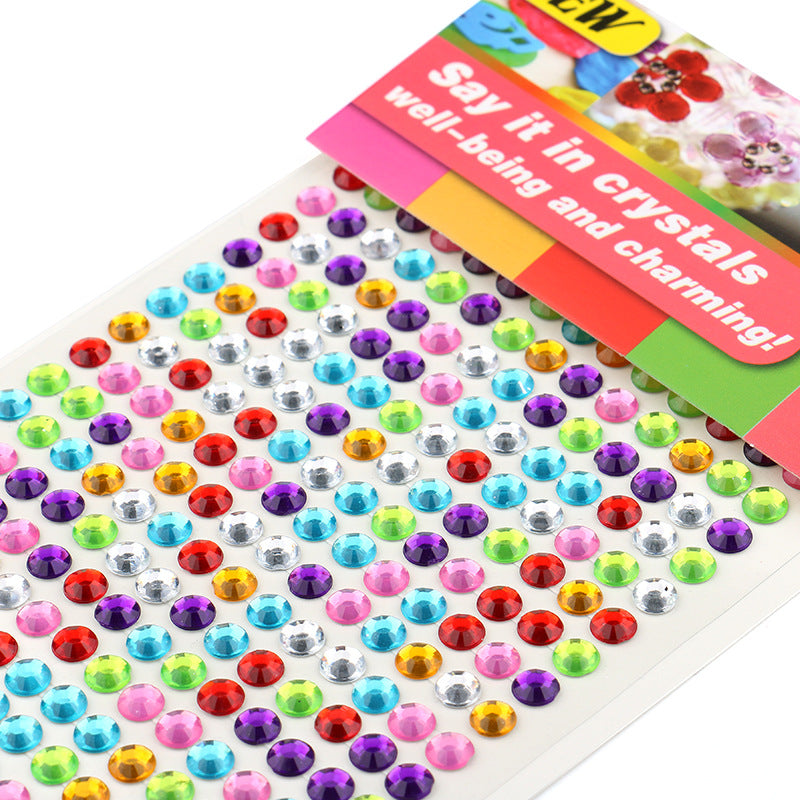 DIY Crystal Diamond Sticker - 504 Colored Acrylic for Decoration - ViktaShop