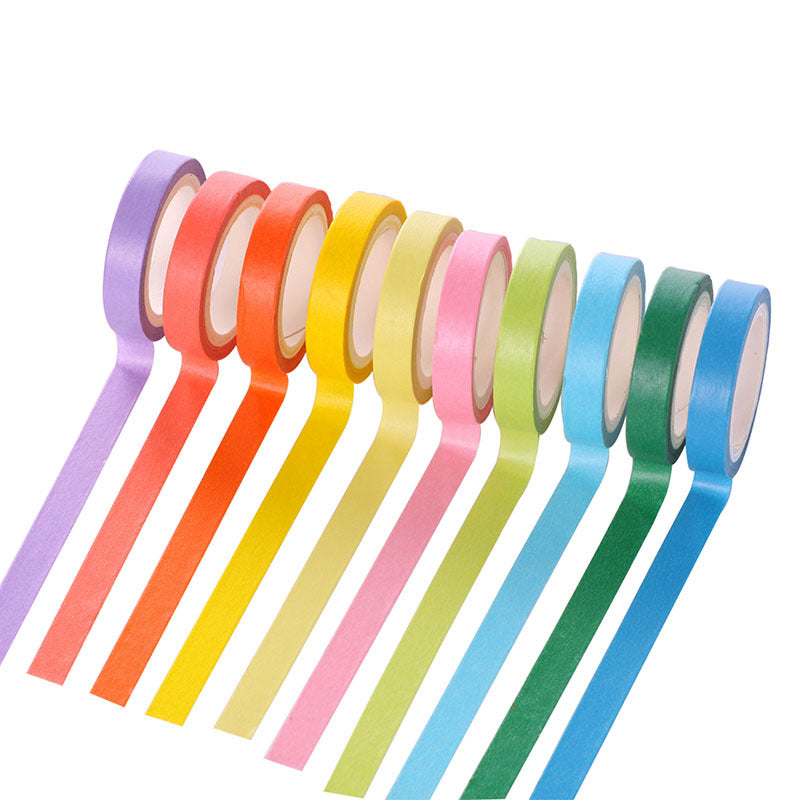 Candy color paper tapes box 10 psc - Viktashop.com