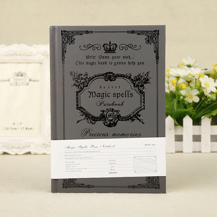 European Style Thickened A5 Notebook - Retro Magic Design, 4 Options - ViktaShop