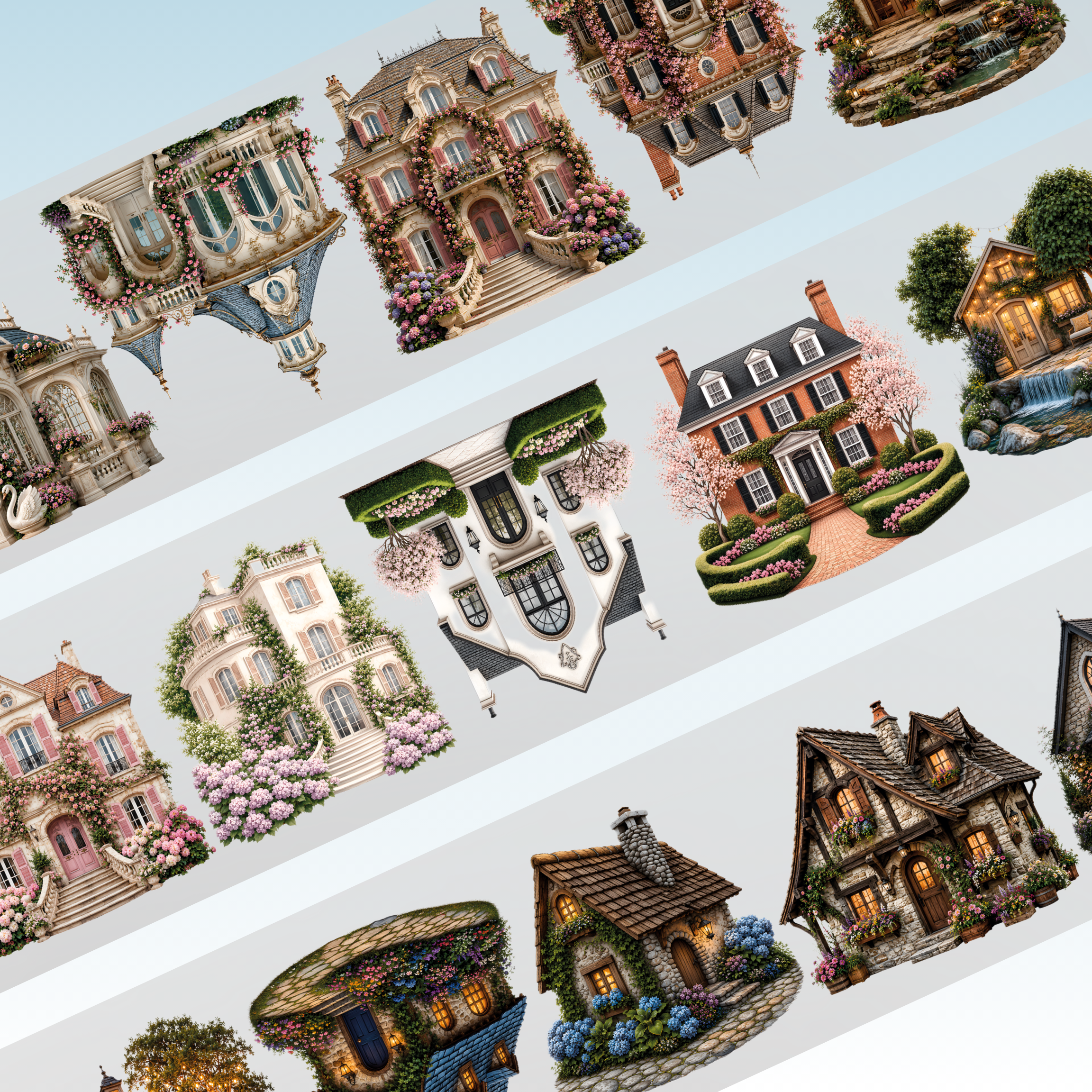 Kittys Journal House PET Tape 9cm x 1.25m