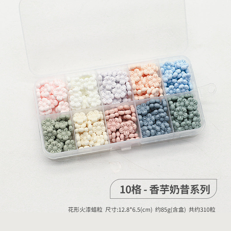 Flower-Shaped Fire Paint Wax Grain Seal - ViktaShop