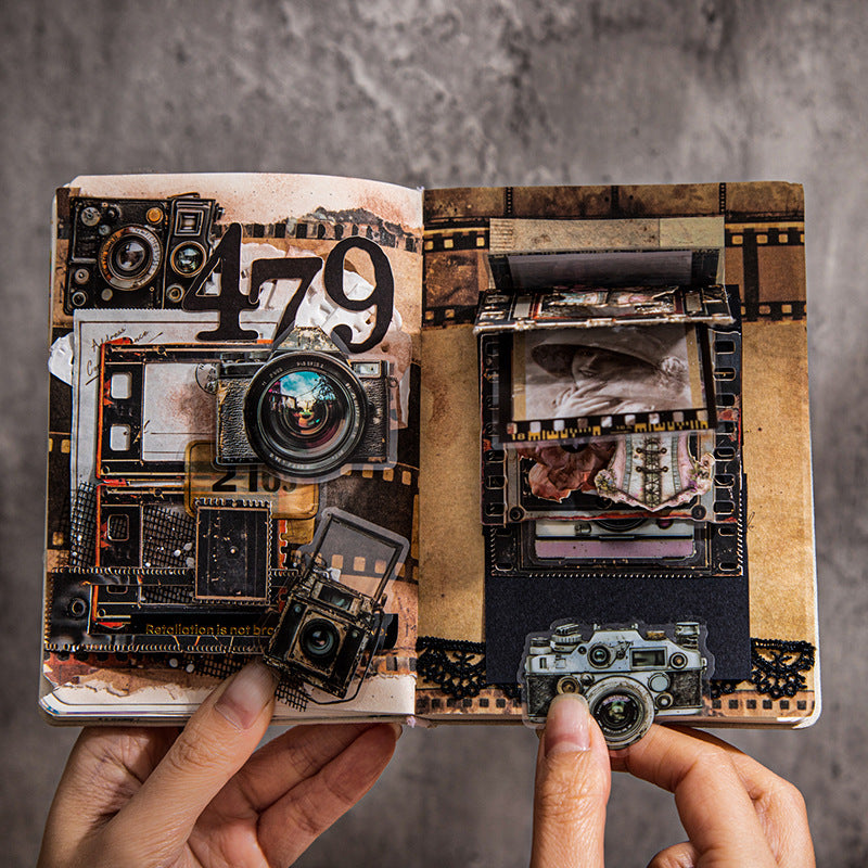 Photography and Movies Theme Retro Material Bag, 4 Options - ViktaShop