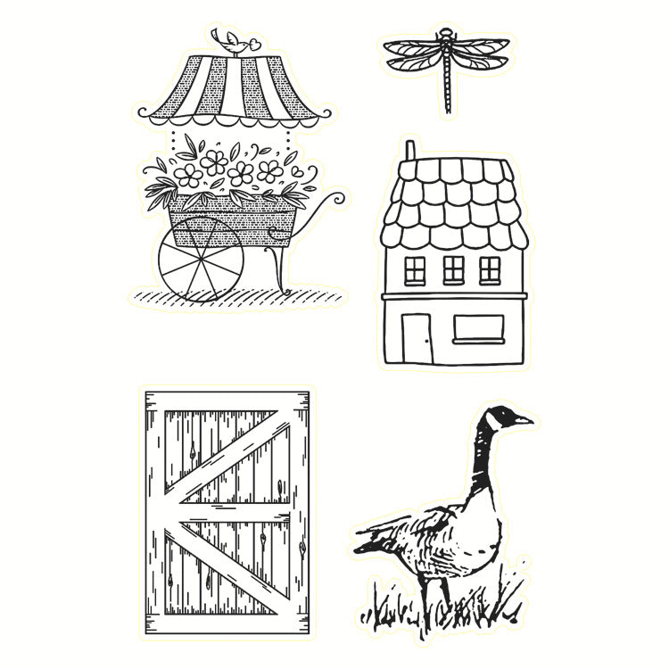 Transparent Silicone Creative Stamp – PVC DIY Seal for Journals & Crafts - ViktaShop