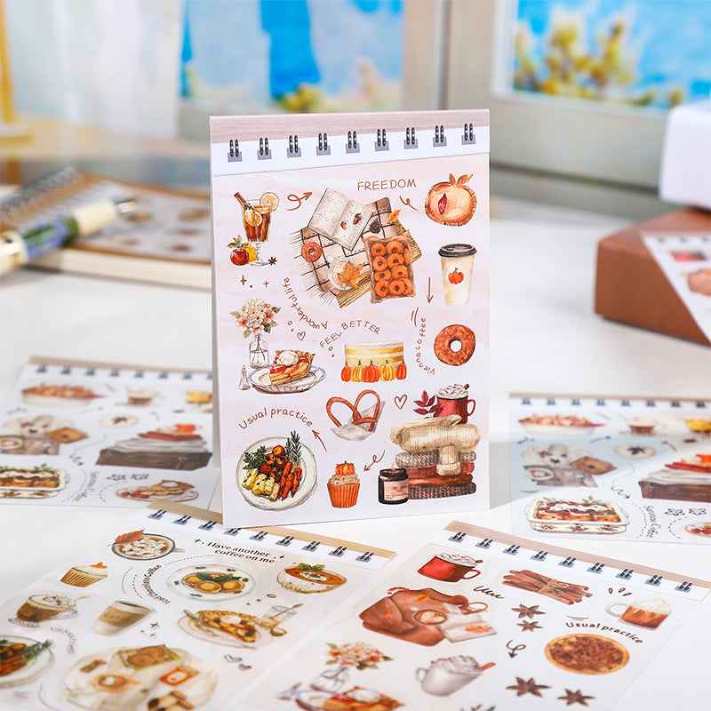 Die-Cut Double Material Sticker Book