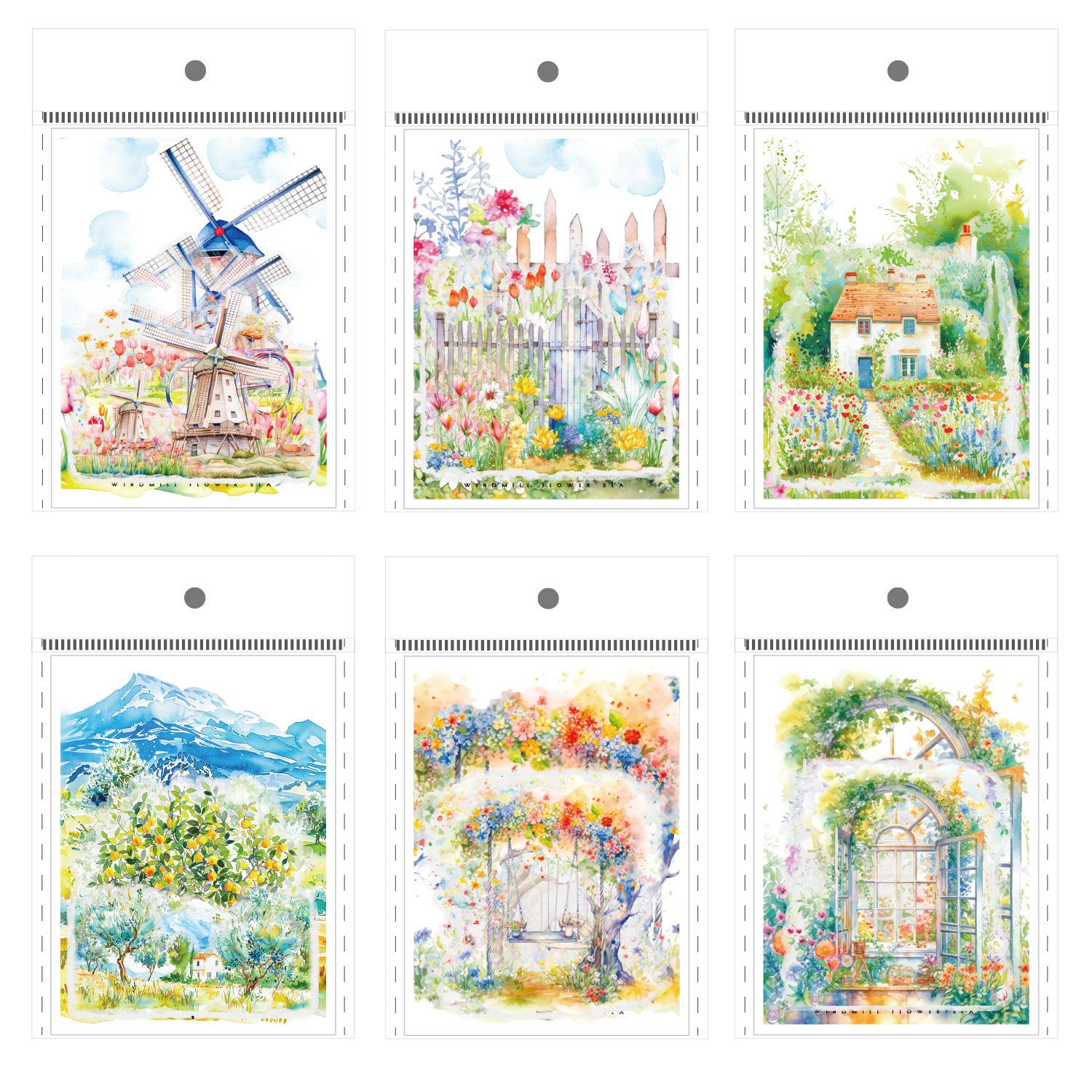 Ancient Forest PET Sticker for Scrapbooking & Journaling - ViktaShop