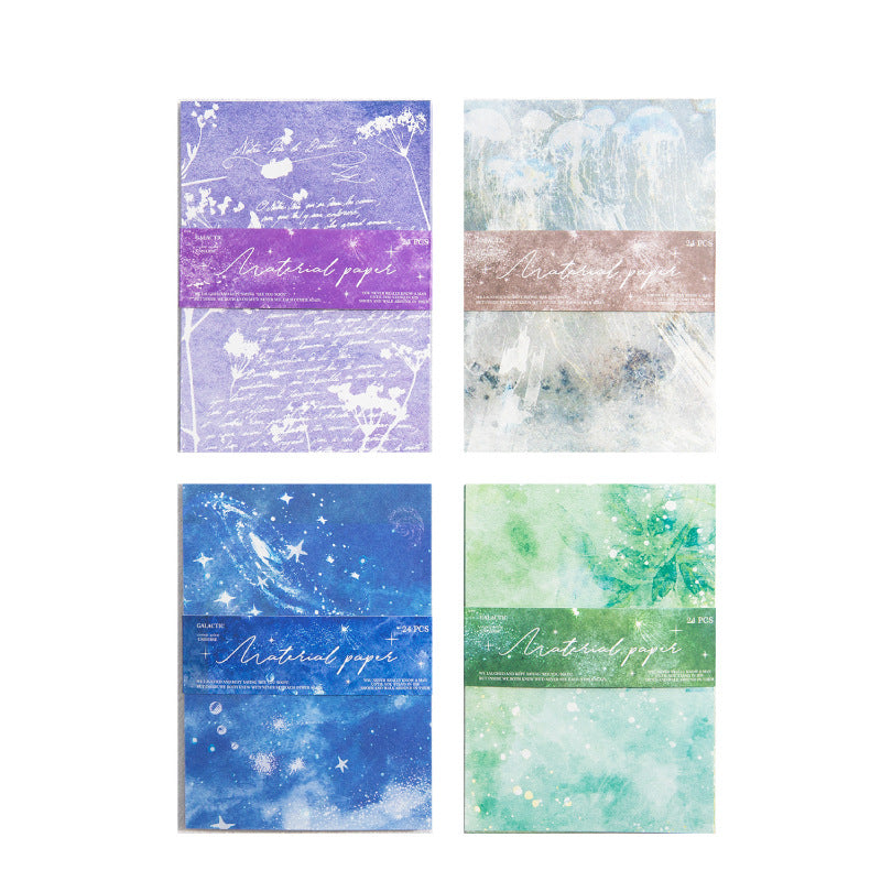 World Color Series Material Paper - 24 Pcs - ViktaShop