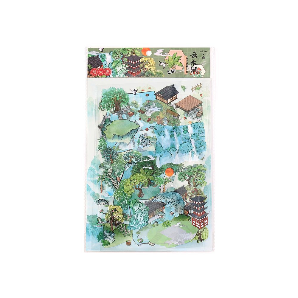 3D Landscape Stickers - Mountain Series - ViktaShop