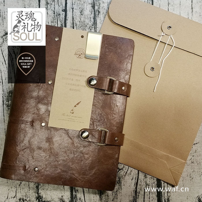 Spot Handmade Retro Loose-Leaf Notebook – Scrapbooking Diary - ViktaShop