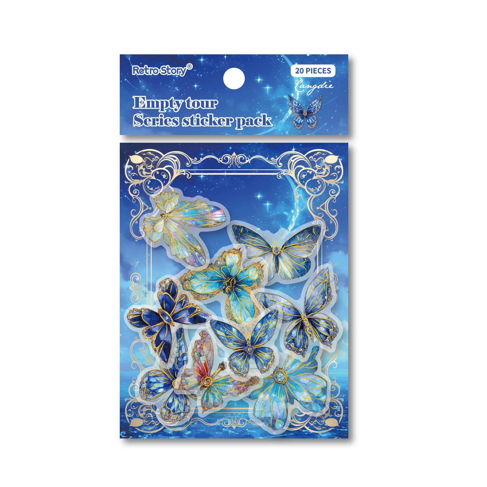 Air Tour Series Animal Design Sticker Pack, 10 Options - ViktaShop