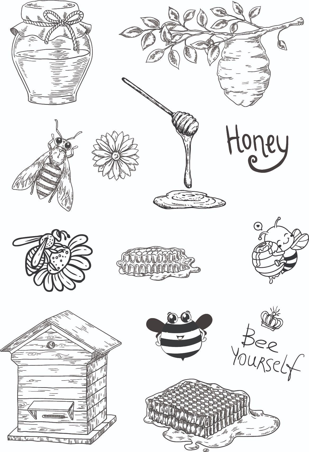 Transparent Silicone Creative Stamp – PVC DIY Seal for Journals & Crafts - ViktaShop