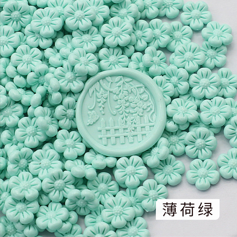 Flower-Shaped Fire Paint Wax Grain Seal - ViktaShop