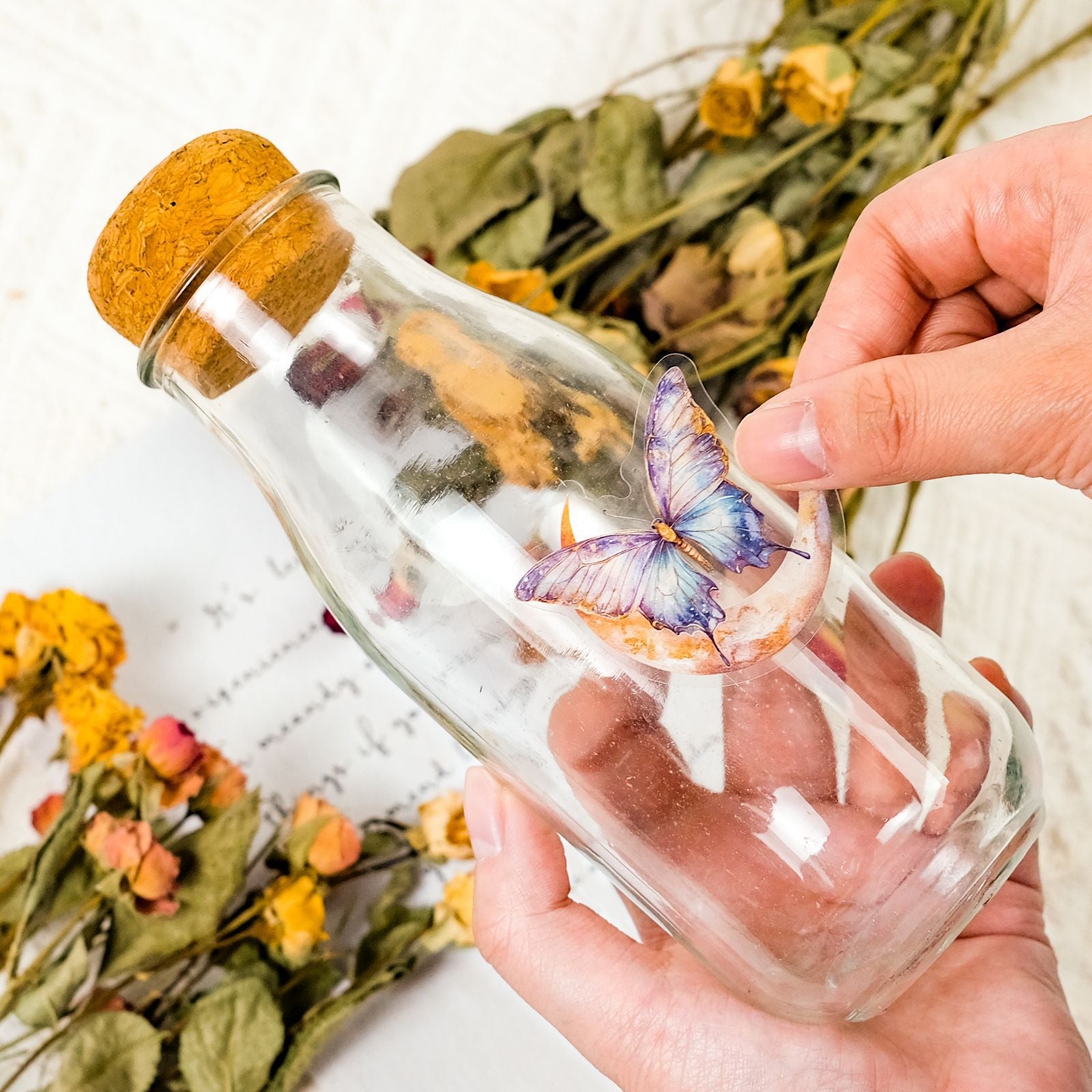 Punk Star Map Series Transparent PET Stickers, 50 Pcs - ViktaShop