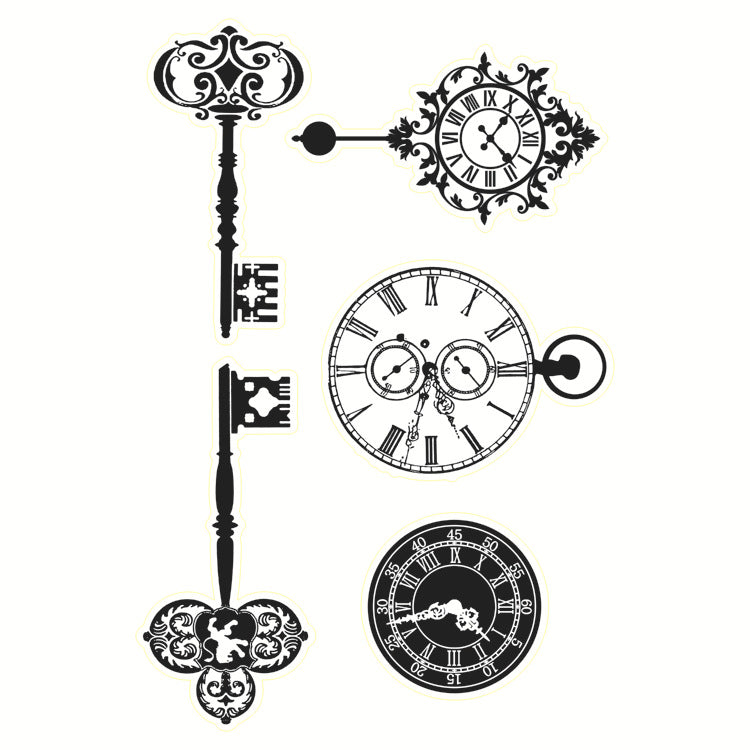 Transparent Silicone Creative Stamp – PVC DIY Seal for Journals & Crafts - ViktaShop