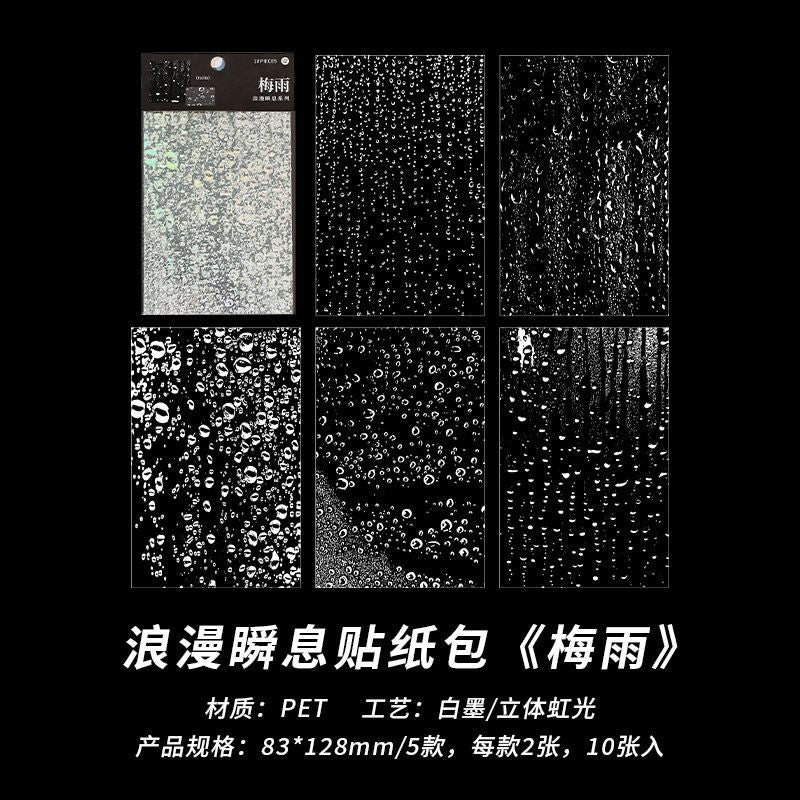 Romantic Instant Series Fireworks Theme Stickers - 4 Options - ViktaShop