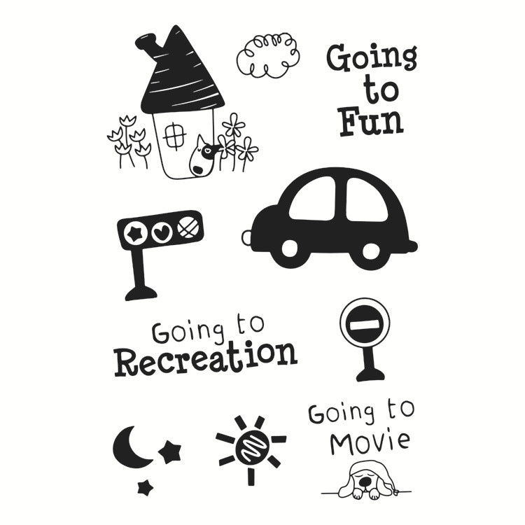 Transparent Silicone Creative Stamp – PVC DIY Seal for Journals & Crafts - ViktaShop