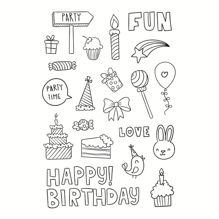 Transparent Silicone Creative Stamp – PVC DIY Seal for Journals & Crafts - ViktaShop