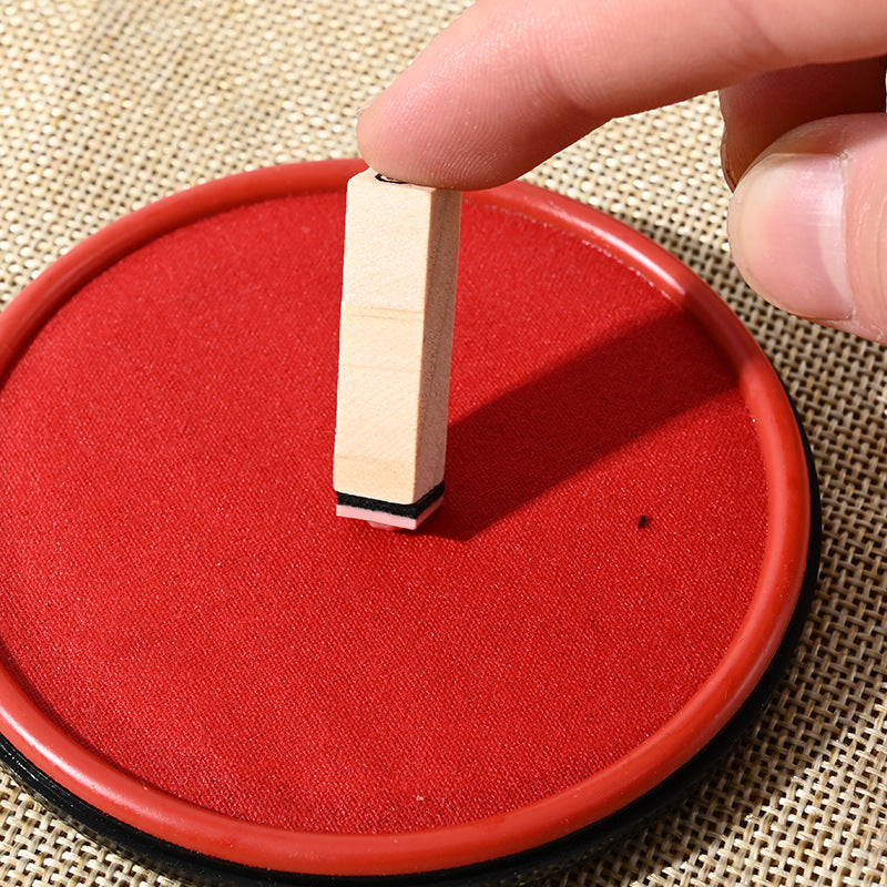 Wooden Stamp Set – English Journal DIY Diary Seals, 4 Options - ViktaShop