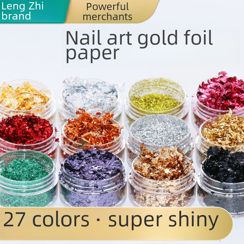 Broken Gold & Silver Foil – DIY Scrapbooking Copper Foil Decoration - ViktaShop