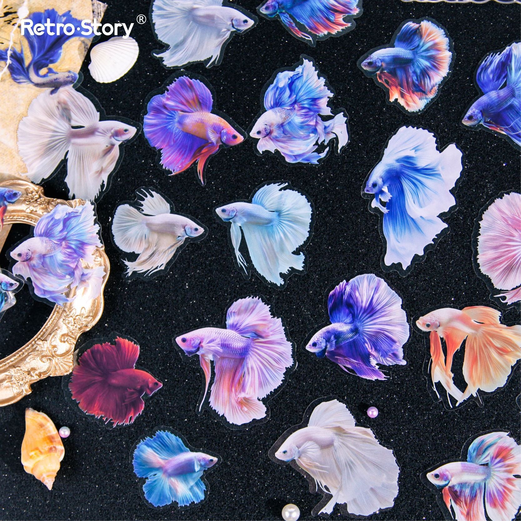 PET Stickers Fish Stickers - ViktaShop