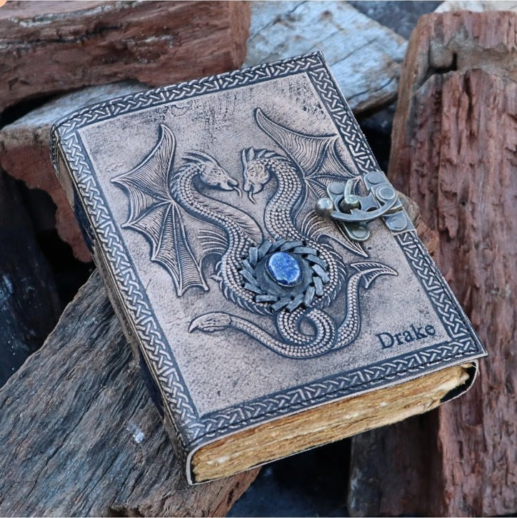 Medieval Retro Leather Notebook – DND Journal - ViktaShop