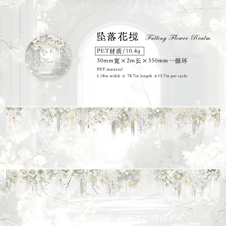 PET Tape – Flower Room Dream Series, Quiet Garden, 2m - ViktaShop