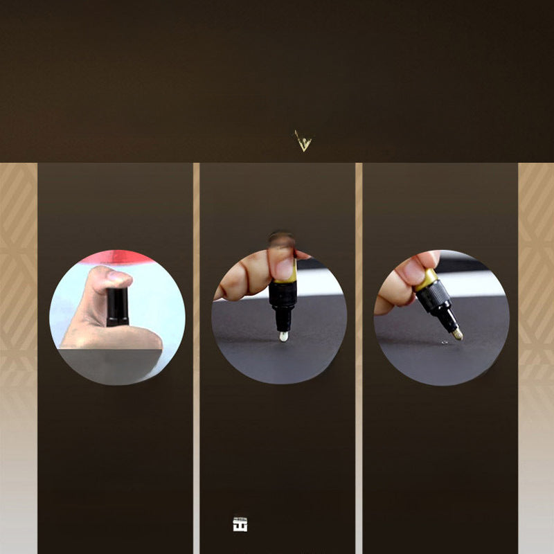 Cherry Blossom White, Gold & Silver Paint Marker Set – High Gloss Art Pens - ViktaShop